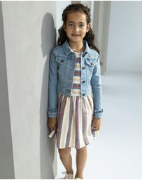Like FLO - Stripe Dress - Kids-Teens