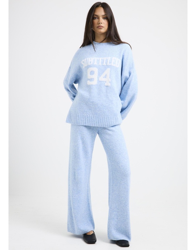Subtitled - Kim Knit Pants
