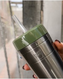 KeepCup - Helix Cold Cup 16oz Reusable Coffee Cup with Straw