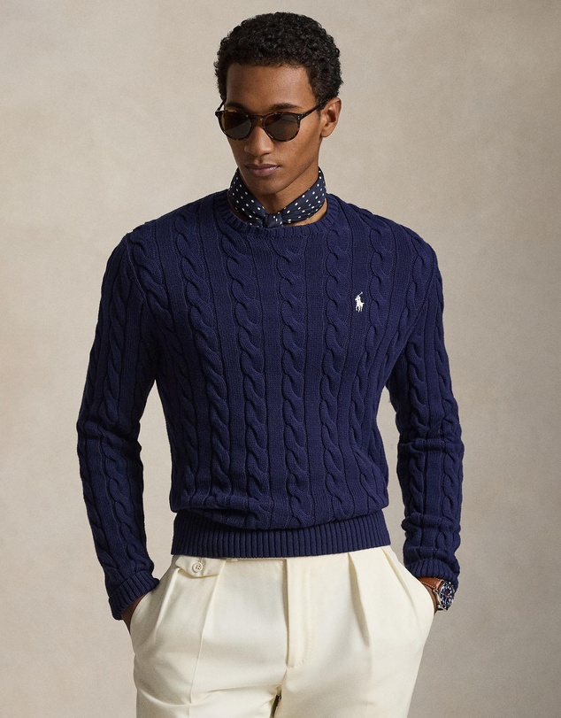 Polo Ralph Lauren - Cable-Knit Cotton Sweater