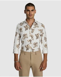 yd. - Aria Floral Slim Shirt