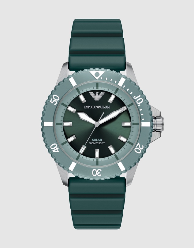 Emporio Armani - Green Analogue Watch