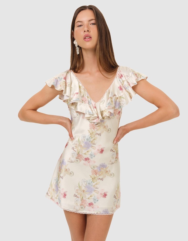 For Love & Lemons - Lulu Shell Mini Dress
