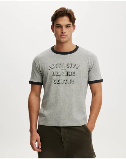 Cotton On - Fitted Graphic T-Shirt