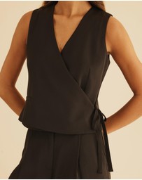 Atmos&Here - Freida Wrap Vest Top