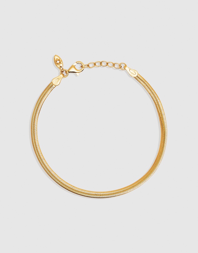 By Charlotte - Herringbone Chain Bracelet