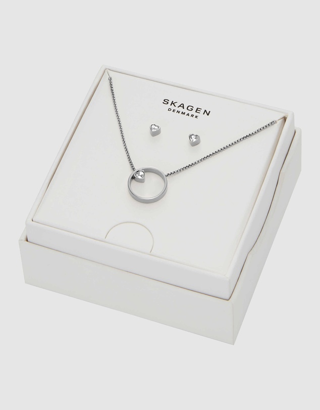 Skagen - Kariana Gift Set Silver Tone Jewellery Set