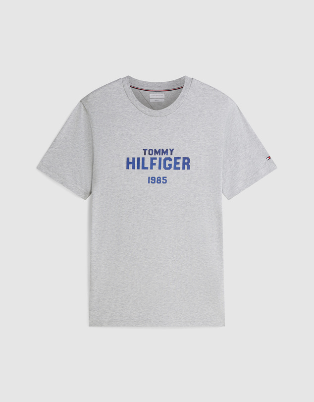 Tommy Hilfiger - Contrast Logo Crew Neck Jersey T-Shirt