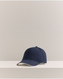 Trenery - Leo Monogram Cap in Night Sky