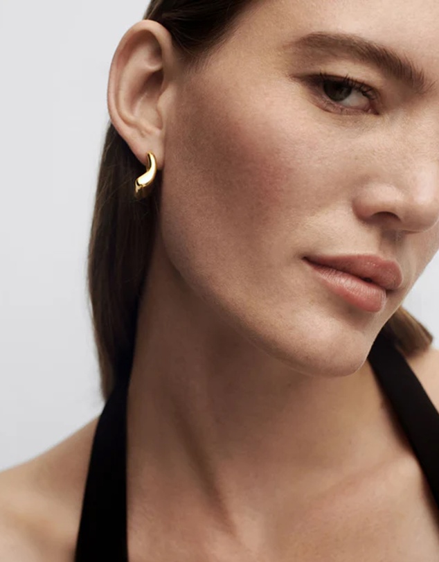 PDPAOLA - Ibiza Medium Hoop Earrings
