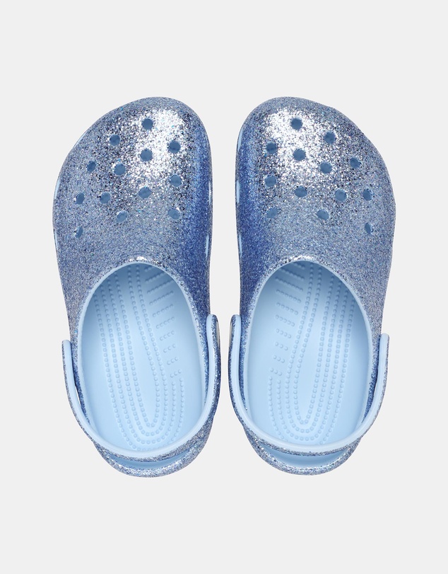 Crocs - Classic Chunky Glitter Clogs - Kids-Teens