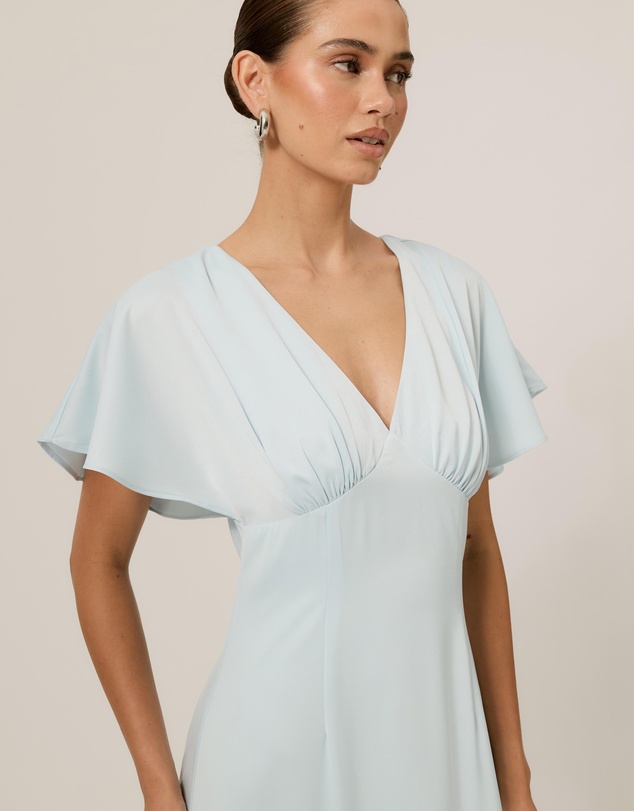 Tussah - Genevieve Satin Midi Dress