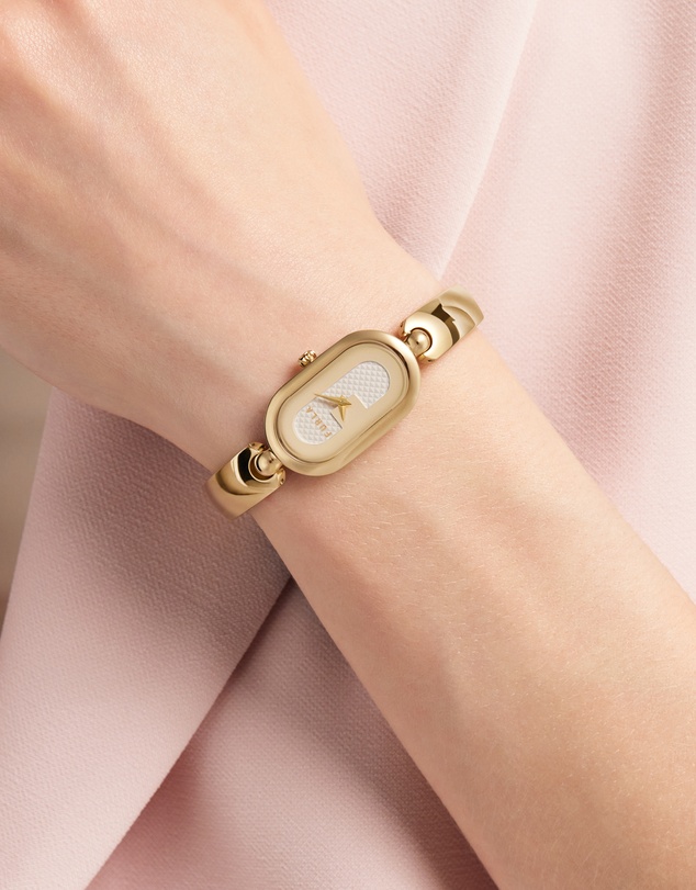 Furla - Ooh Gold-Tone Bangle Bracelet Watch