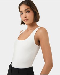 Forcast - Vivi Rib Knit Tank Top
