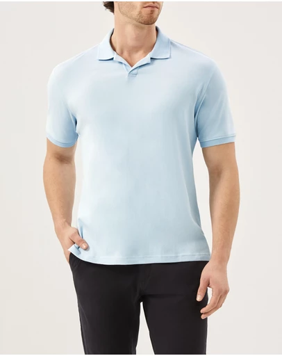 Van Heusen - Johnny Collar Interlock Polo