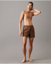 Calvin Klein - Logo Embroidery Medium Drawstring Swim Shorts