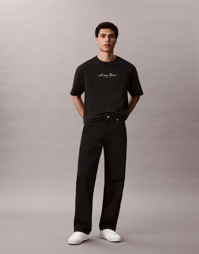Calvin Klein Jeans - Line Logo Graphic Relaxed T‑Shirt