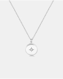 Mestige - True North Necklace - Silver Plated