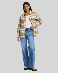 KAJA Clothing - Checkered Coat