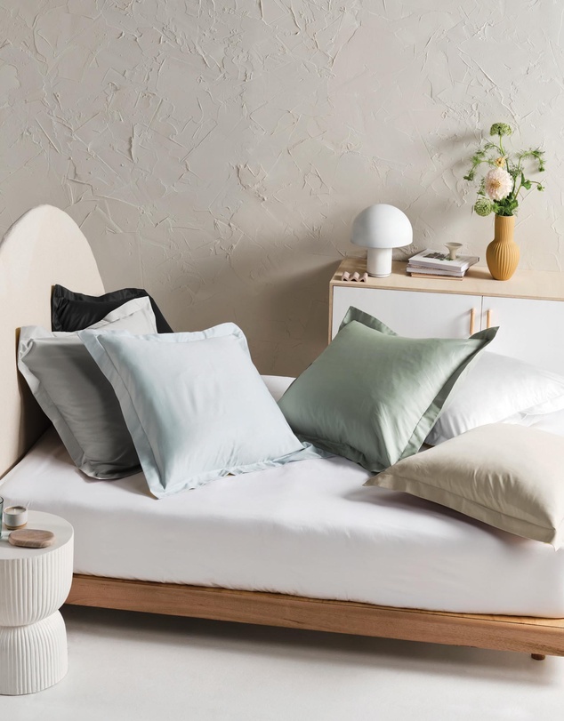 Linen House - Augusta 500THC Cotton Sateen Fitted Sheet
