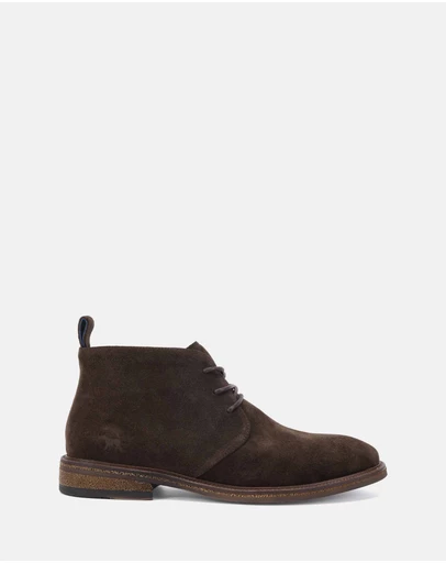 Wild Rhino - Zedi Dark Brown Suede