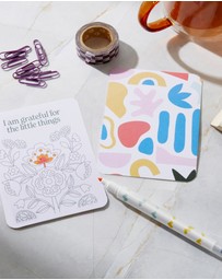Journey Of Something - Colour Your Own Affirmation Cards