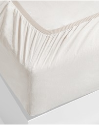 Sheet Society - Leo Washed Cotton Stripe Full Sheet Set