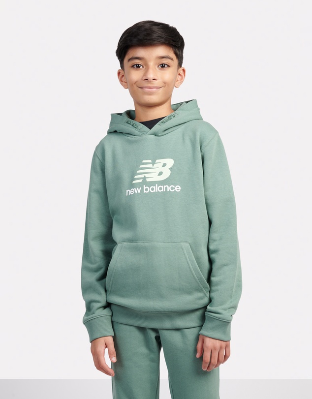 New Balance - French Terry Stacked Logo Hoodie