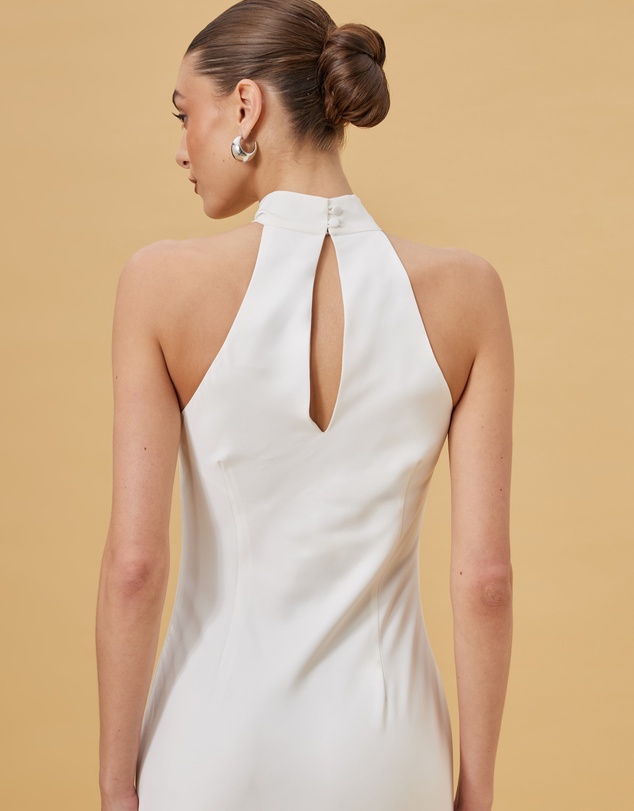 CHANCERY - Juno Twist Halter Maxi Dress