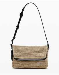 Desigual - Raffia crossbody bag