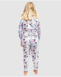 Sant And Abel - Kids Drawbertson Longhorns Long PJ Set