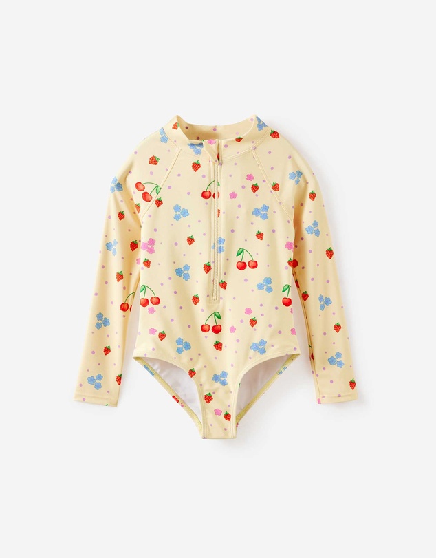 Cotton On Kids - Long Sleeve One Piece Swimsuit