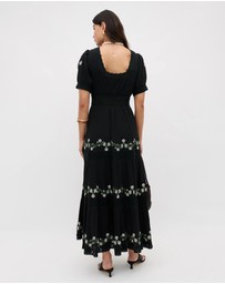 Rixo - Philippa Dress Lilia Embroidery