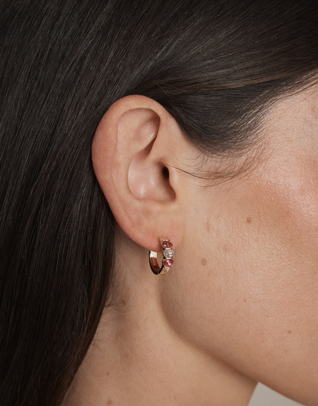 MIMCO - Kaleidos Huggie Earrings
