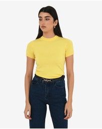 Forcast - Emeri Leather Adjustable Belt