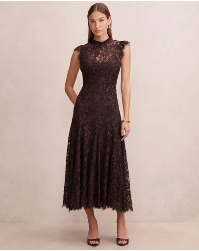 Forever New - Arielle Lace Midi Dress