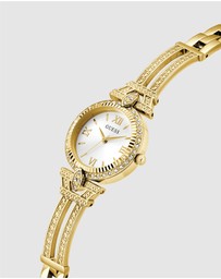 GUESS - Guess Ladies Gold Tone 28mm Analogue Watch