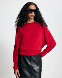 Lover - Carmen Cowl Back Top
