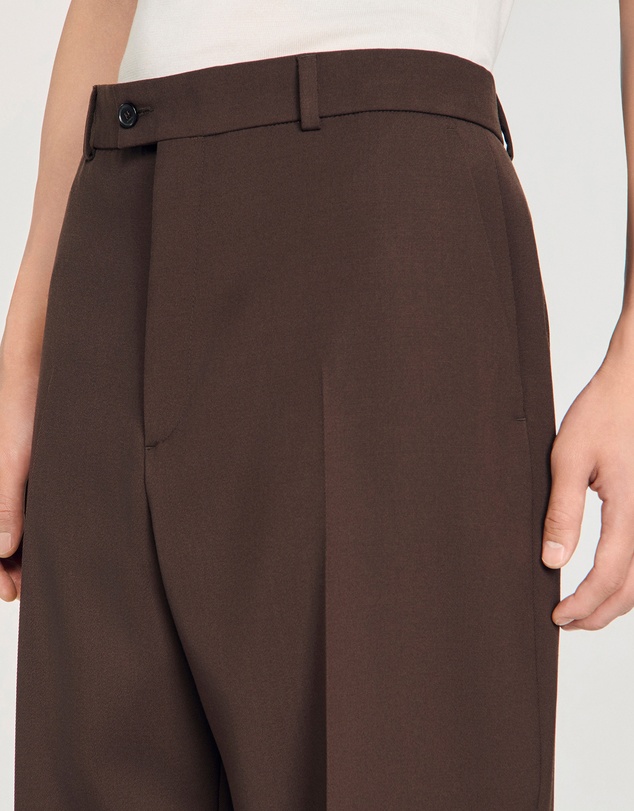 Sandro - Oversize Suit Pants
