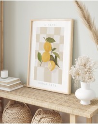 Olive et Oriel - Il Capri Art Print