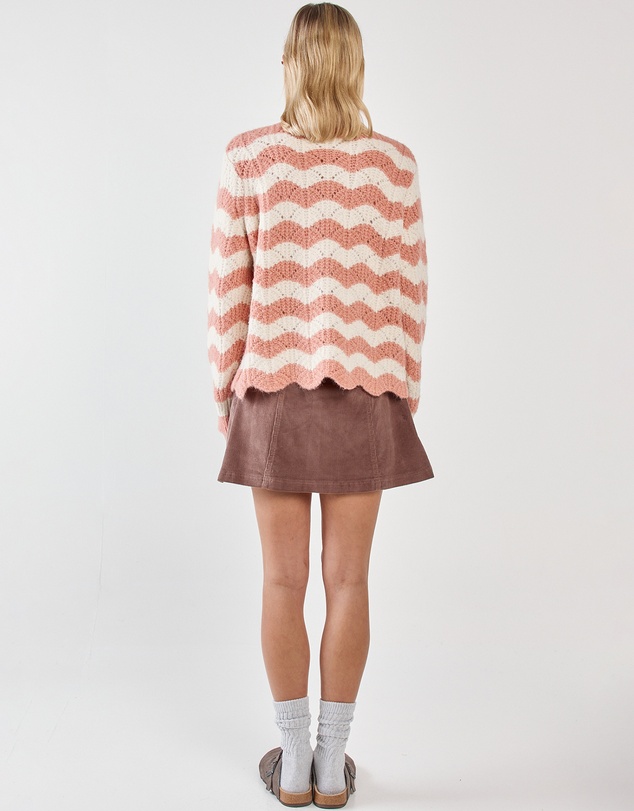 Sass - Nikkita Wavy Stripe Knit