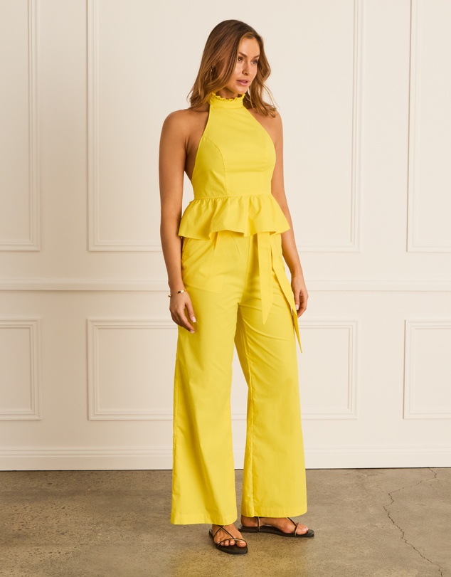 Heaven Australia - Citron Palazzo Pants