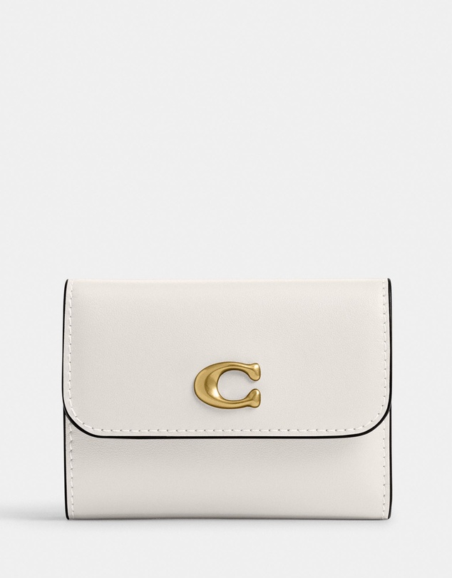 Coach - Refined Calf Leather Essential Card Holder Wallet