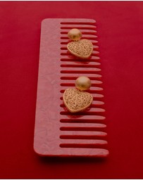 MIMCO - Fond Heart Drop Earrings