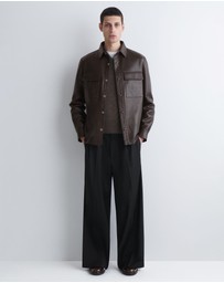 COS - Pleated Wool Relaxed-Fit Wide-Leg Trousers