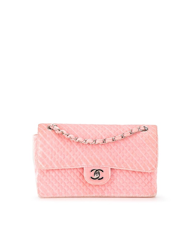 Pre-Loved by Azura Reborn - Pre-Loved Chanel Classic Flap Bag Quilted Velvet
