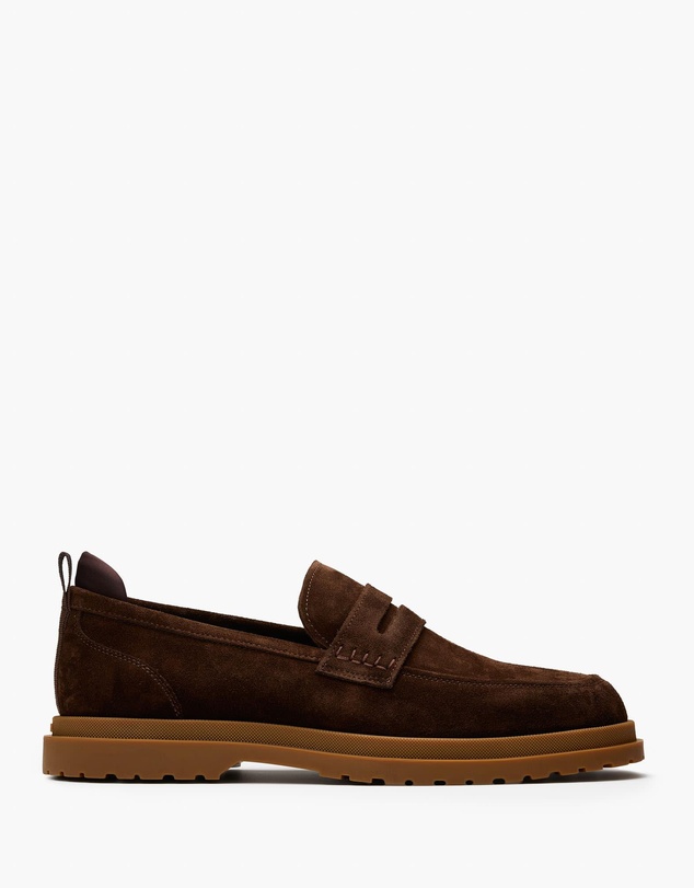 Aquila - Radar Suede Penny Loafers