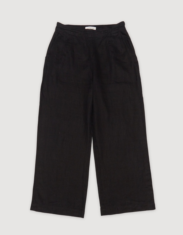 Revibe - Repaired Assembly Label Linen Pant