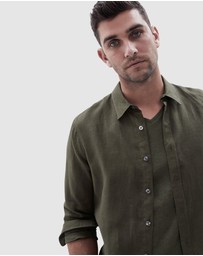 UNISON - Linen Regular Fit Shirt