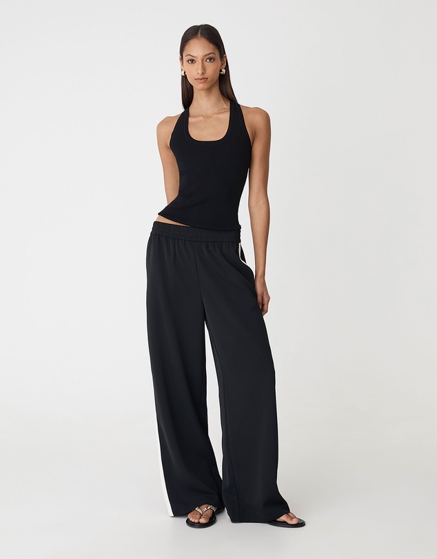 Forcast - Alla Contrast Elastic Pants